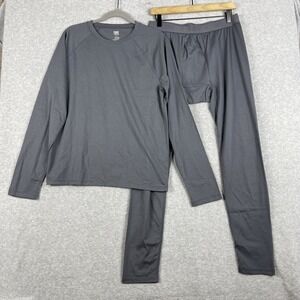 Frye Base Layer Set Top Pants Mens Size L Performance Thermal Gorpcore Hiking